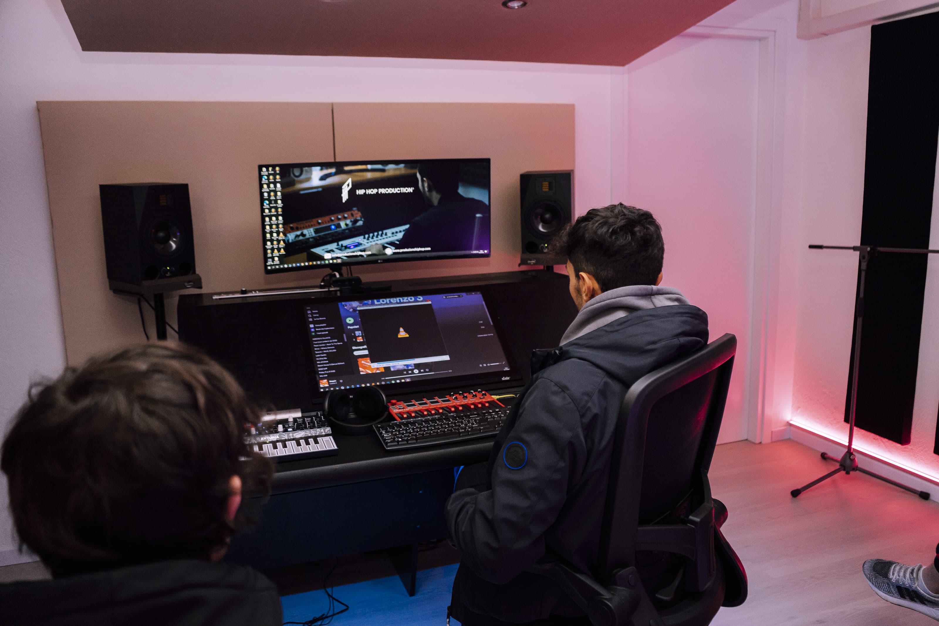Attrezzatura professionale dello studio